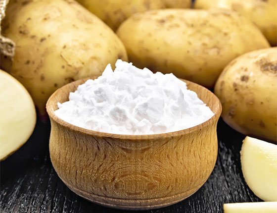 organic raw potato starch
