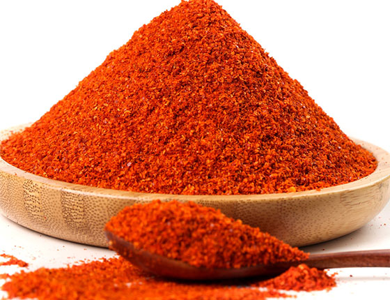 organic red chili powder